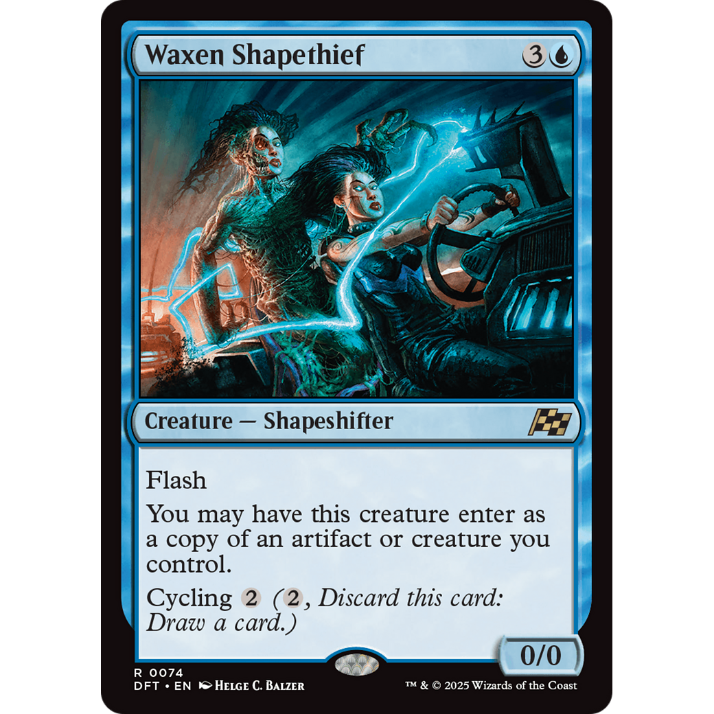 Waxen Shapethief (DFT-074) - Aetherdrift Foil