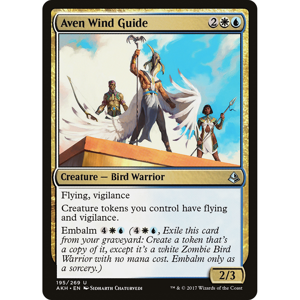 Aven Wind Guide (AKH-195) - Amonkhet