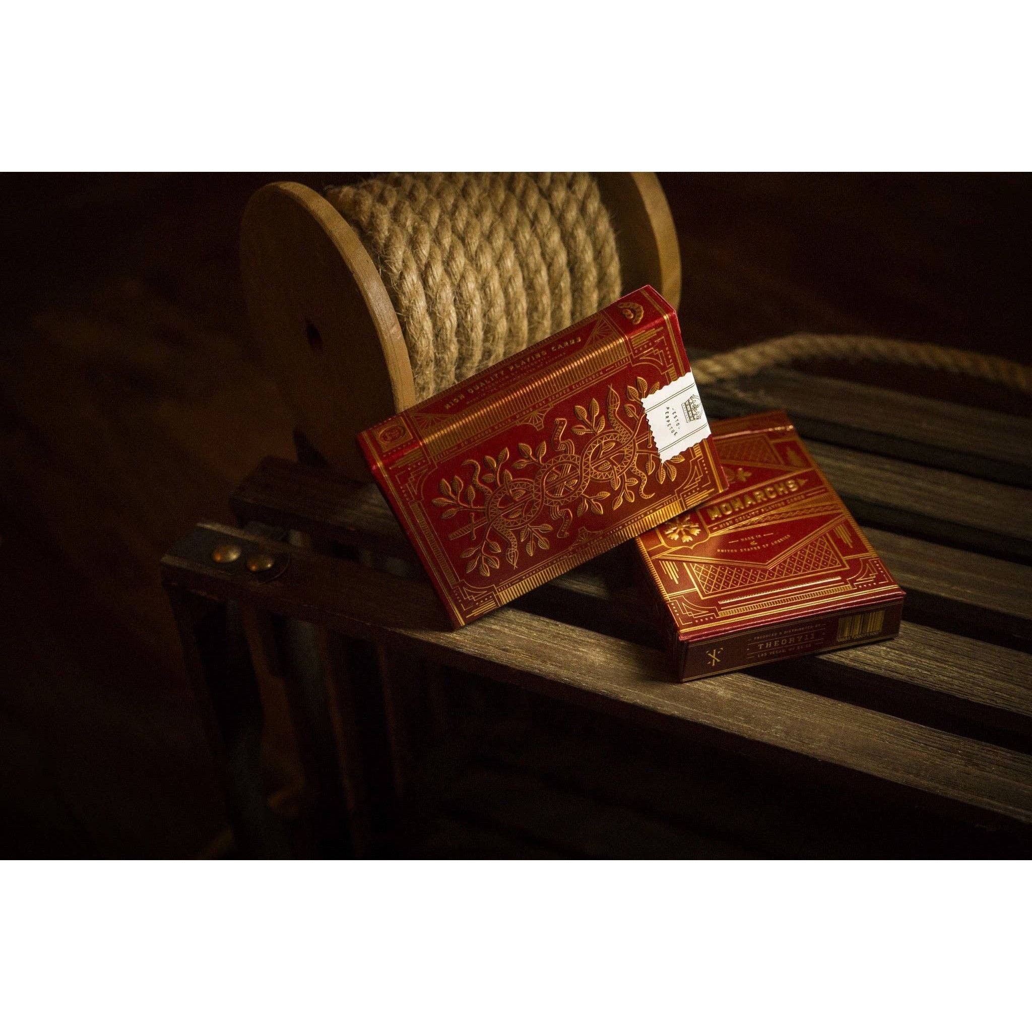 Red Monarch Playing Cards