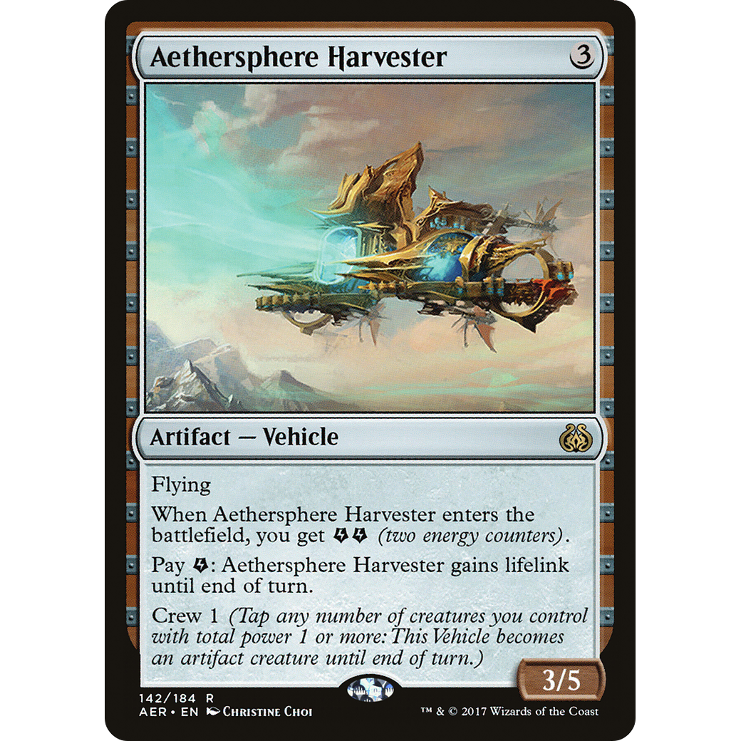 Aethersphere Harvester (AER-142) - Aether Revolt Foil