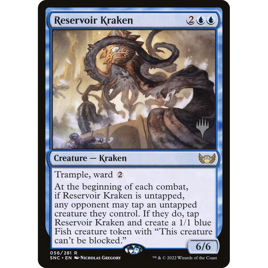 Reservoir Kraken (PPSNC-056) - Streets of New Capenna Promos