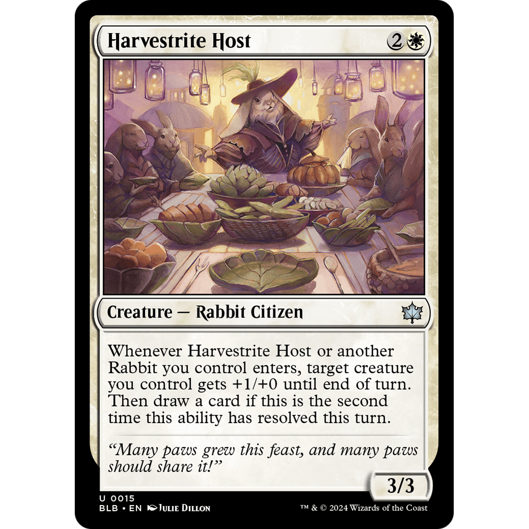 Harvestrite Host (BLB-015) - Bloomburrow Foil