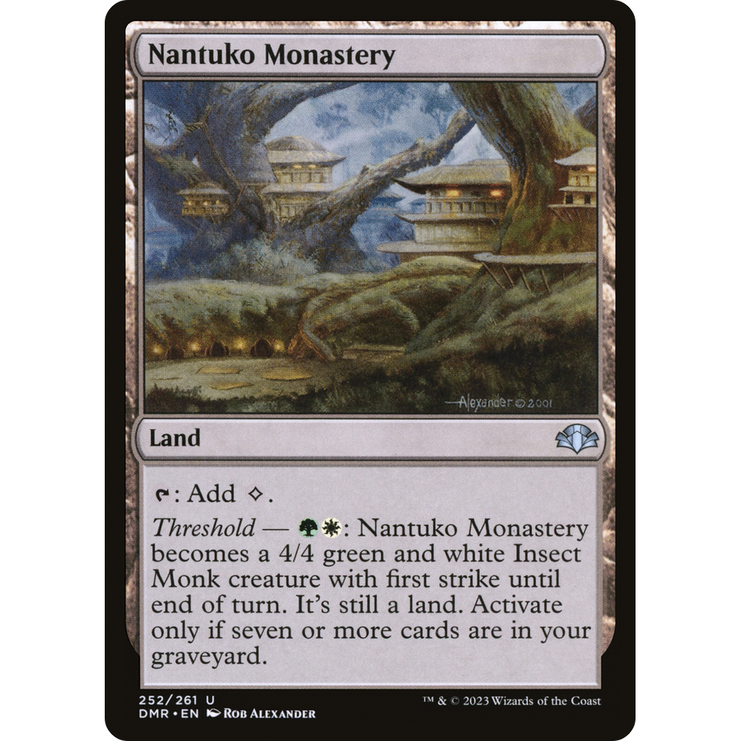 Nantuko Monastery (DMR-252) - Dominaria Remastered
