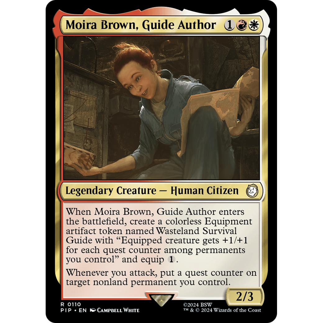 Moira Brown, Guide Author (PIP-110) - Fallout Foil