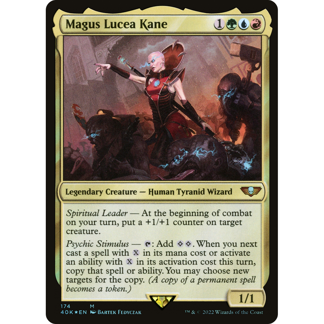 Magus Lucea Kane (40K-174) - Warhammer 40,000 Commander Foil