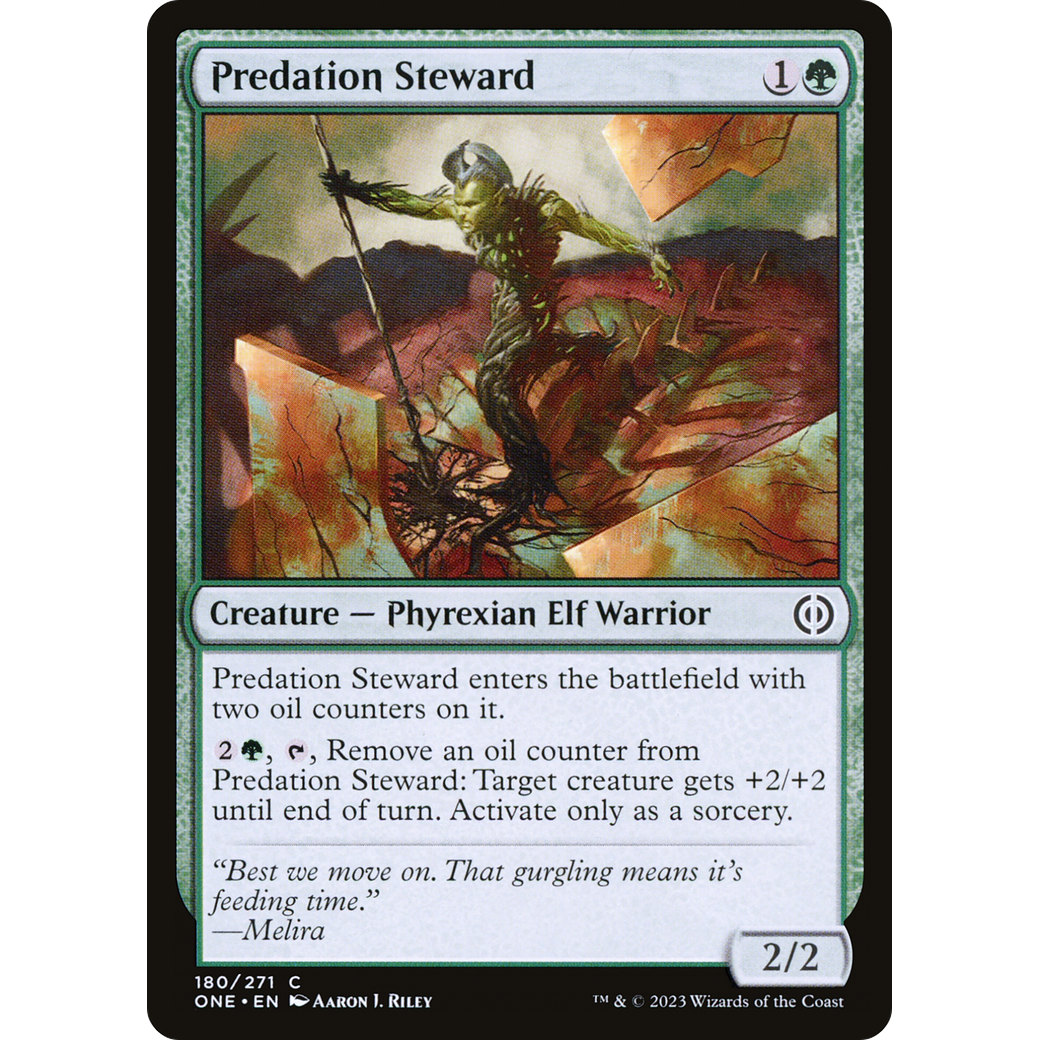 Predation Steward (ONE-180) - Phyrexia: All Will Be One Foil