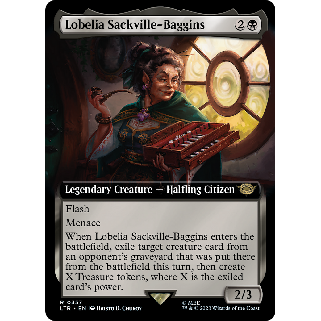 Lobelia Sackville-Baggins (LTR-357) - The Lord of the Rings: Tales of Middle-earth: (Extended Art)