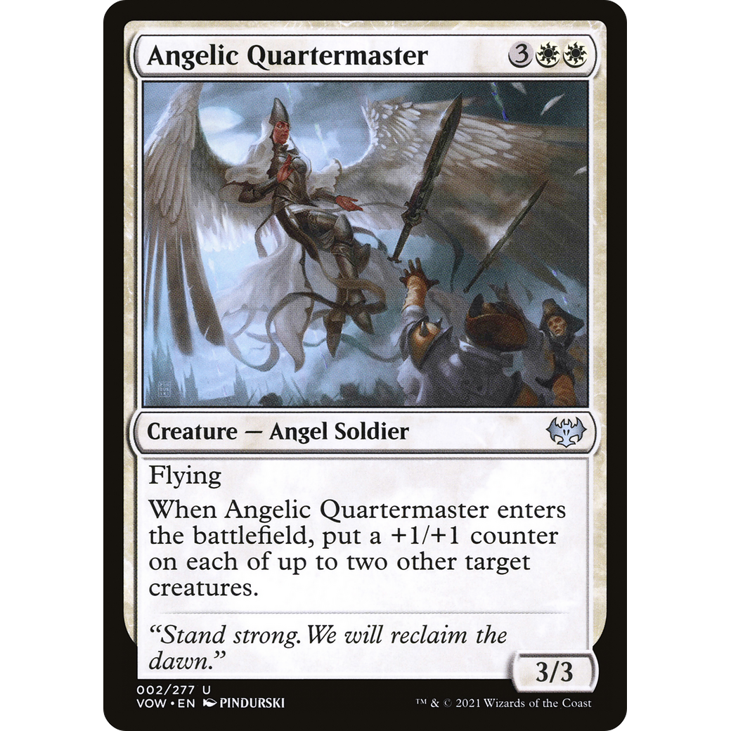 Angelic Quartermaster (VOW-002) - Innistrad: Crimson Vow