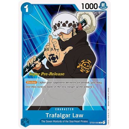 Trafalgar Law (ST03-008) - Super Pre-Release Starter Deck 3: The Seven Warlords of the Sea