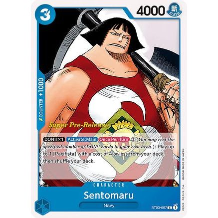 Sentomaru (ST03-007) - Super Pre-Release Starter Deck 3: The Seven Warlords of the Sea
