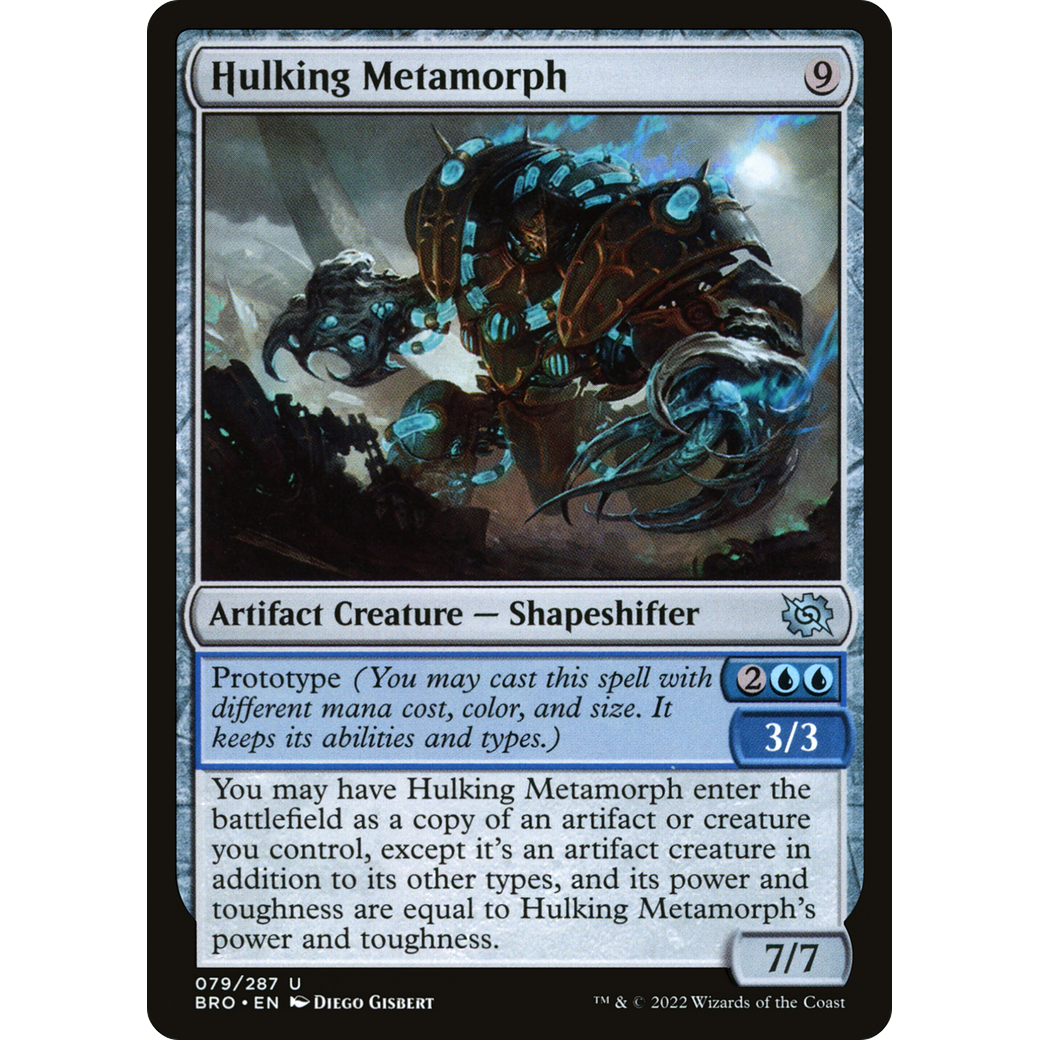 Hulking Metamorph (BRO-079) - The Brothers' War