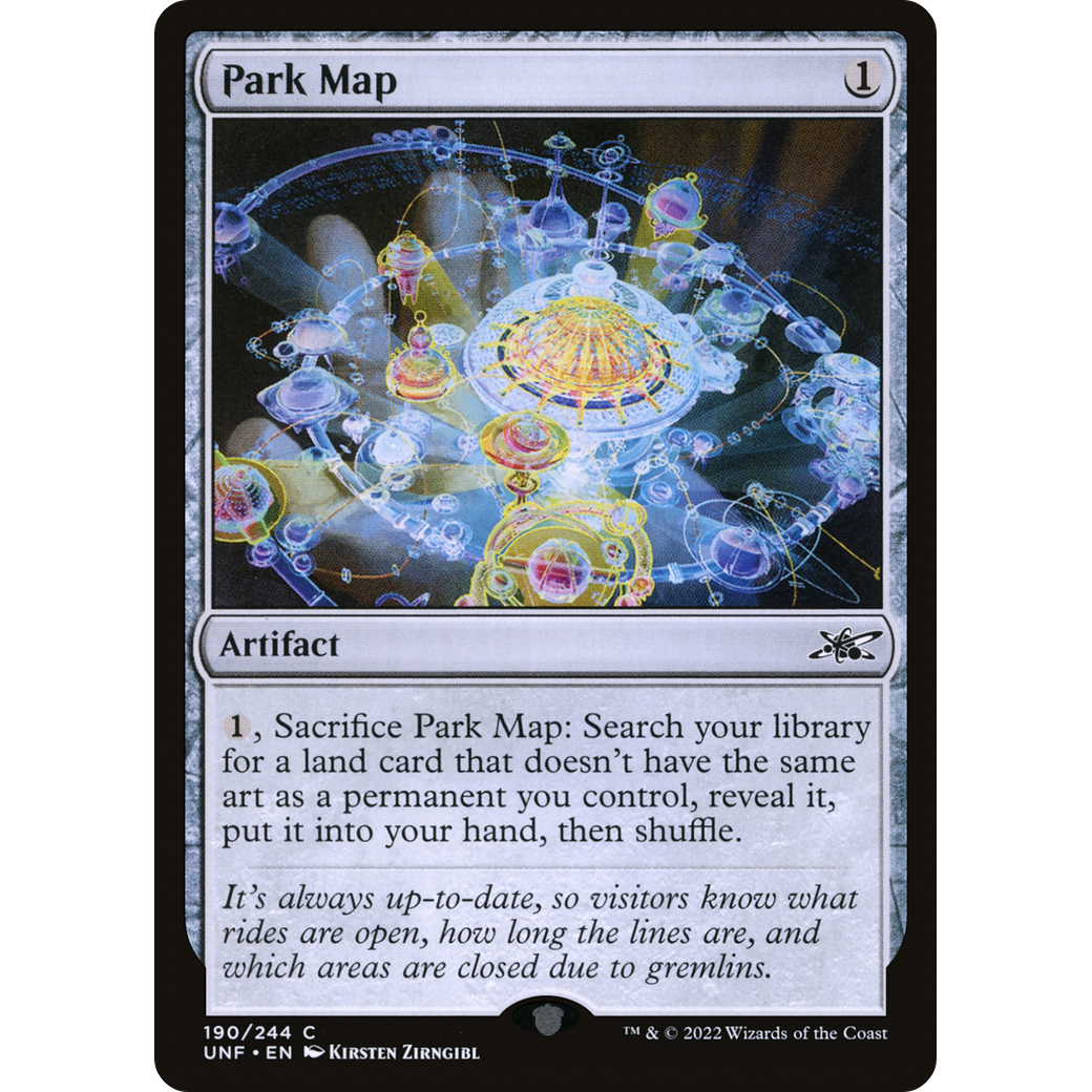 Park Map (UNF-190) - Unfinity