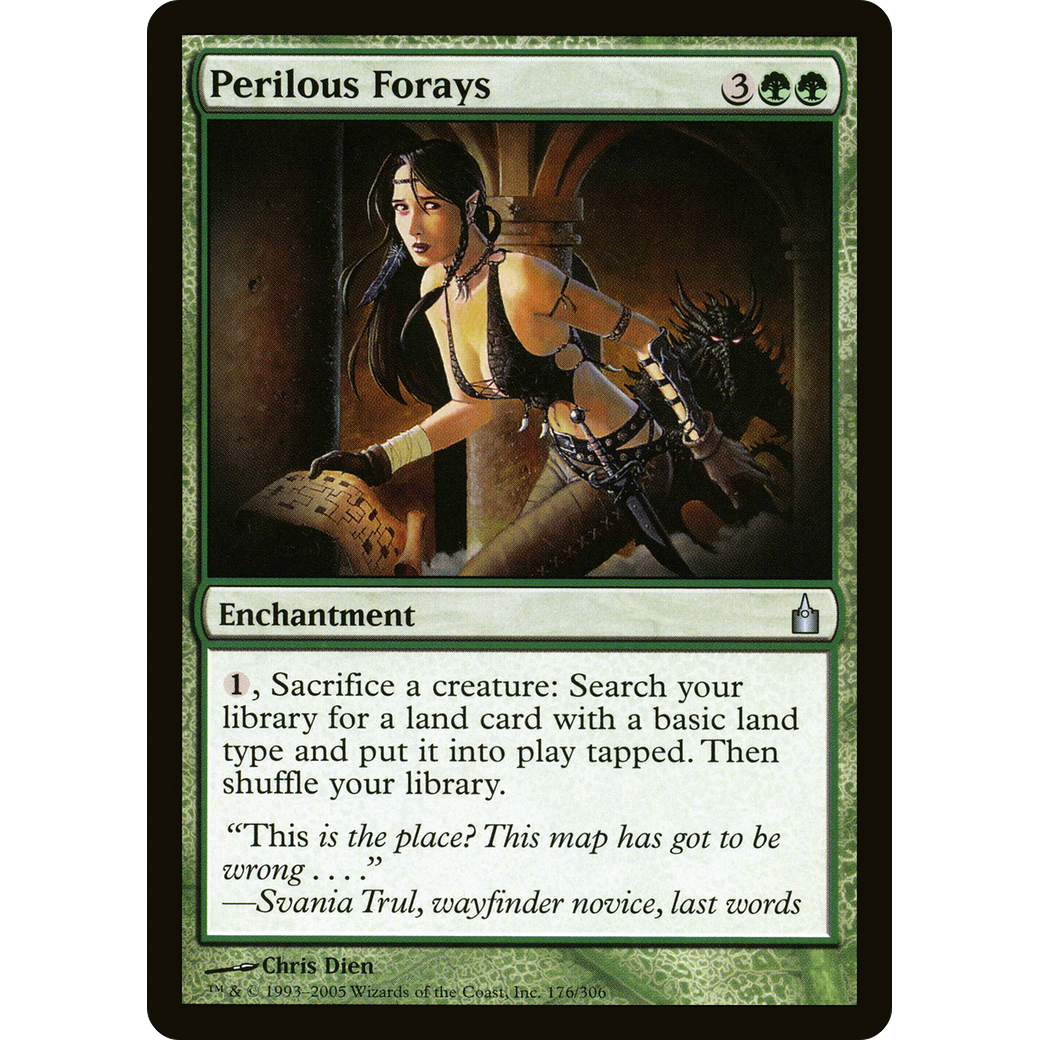 Perilous Forays (RAV-176) - Ravnica: City of Guilds