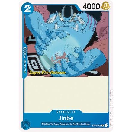 Jinbe (ST03-006) - Super Pre-Release Starter Deck 3: The Seven Warlords of the Sea