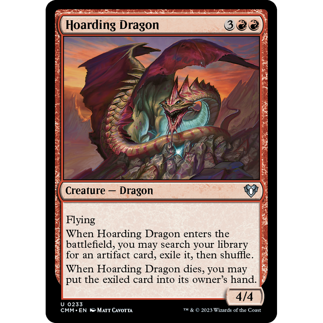 Hoarding Dragon (CMM-233) - Commander Masters