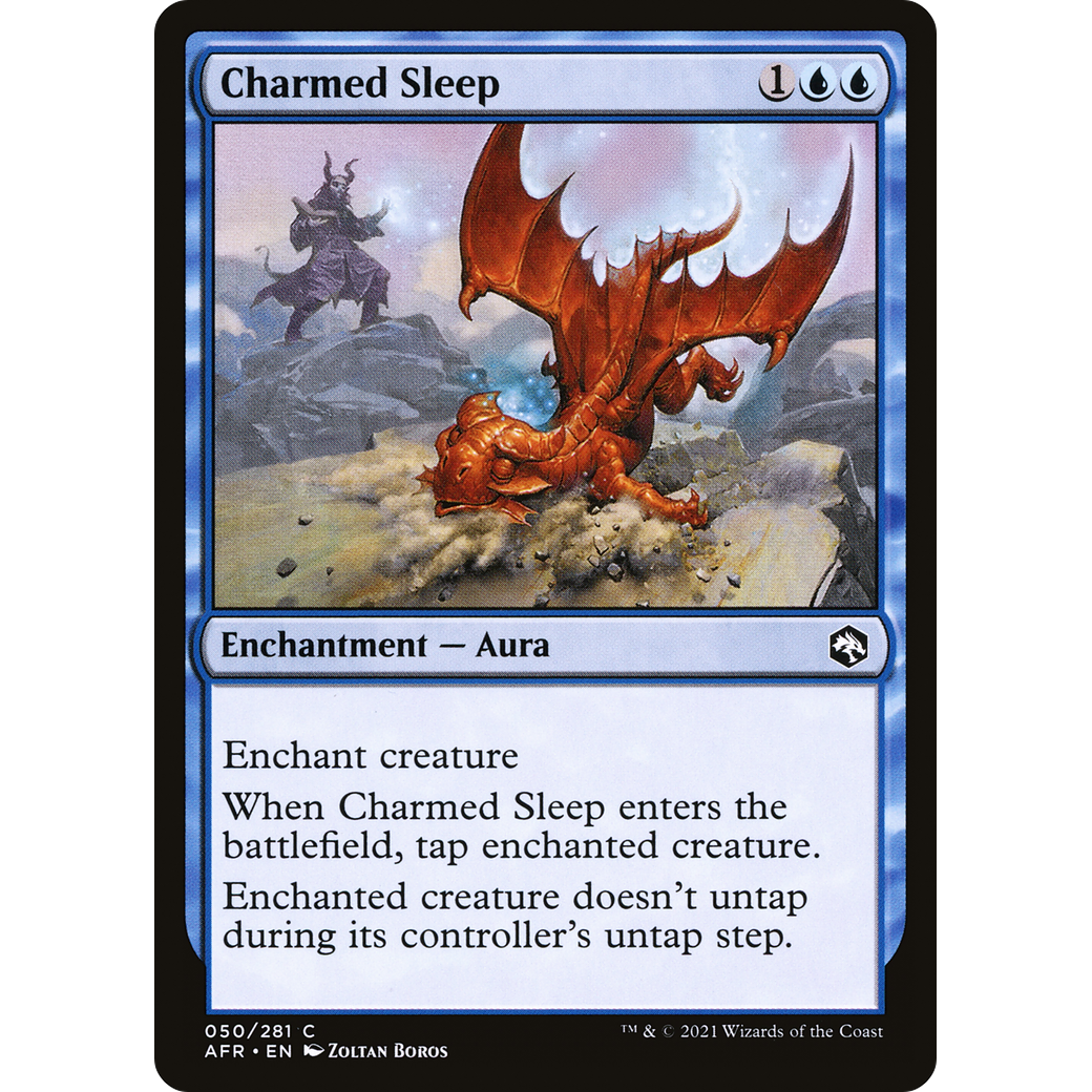 Charmed Sleep (AFR-050) - Adventures in the Forgotten Realms Foil