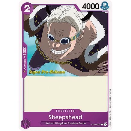Sheepshead (ST04-007) - Super Pre-Release Starter Deck 4: Animal Kingdom Pirates