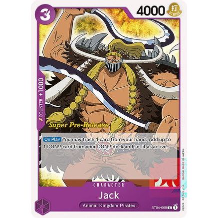 Jack (ST04-008) - Super Pre-Release Starter Deck 4: Animal Kingdom Pirates
