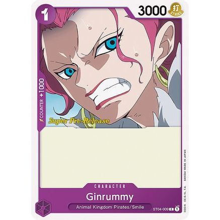 Ginrummy (ST04-009) - Super Pre-Release Starter Deck 4: Animal Kingdom Pirates
