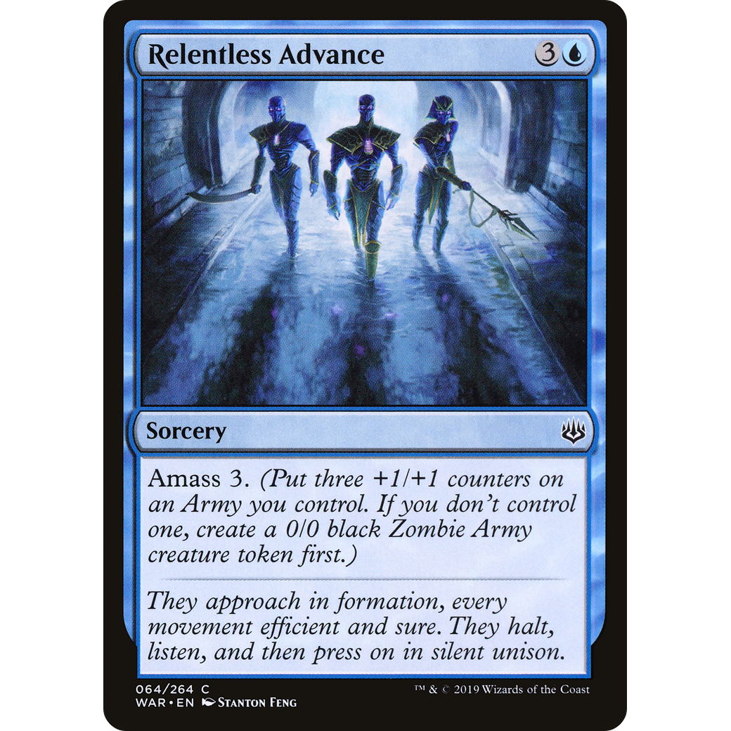 Relentless Advance (WAR-064) - War of the Spark