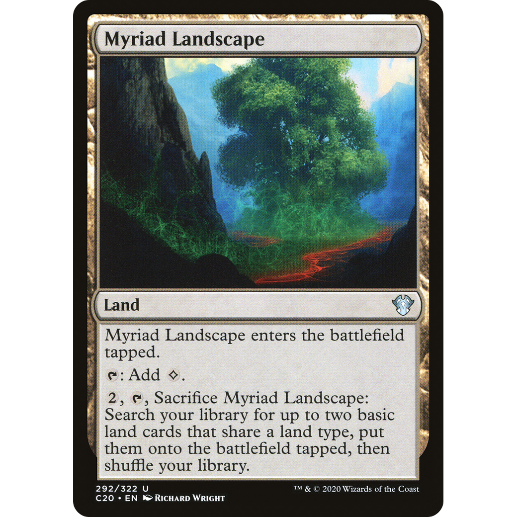 Myriad Landscape (C20-292) - Commander 2020