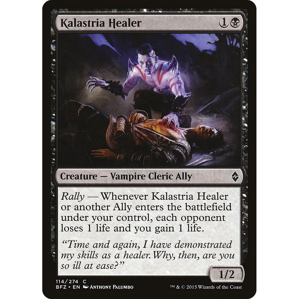 Kalastria Healer (BFZ-114) - Battle for Zendikar