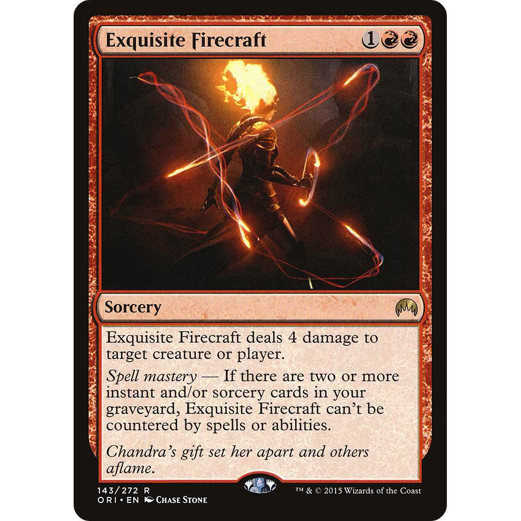 Exquisite Firecraft (ORI-143) - Magic Origins