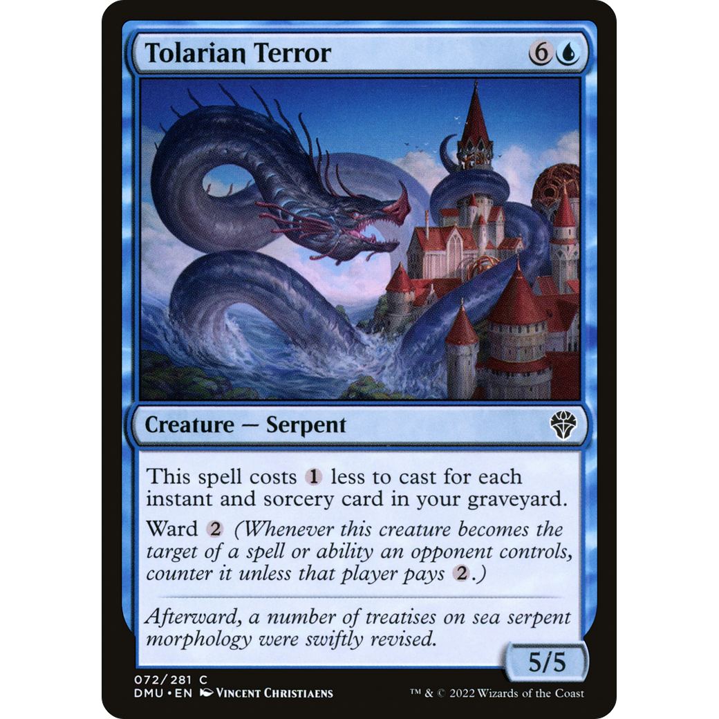 Tolarian Terror (DMU-072) - Dominaria United