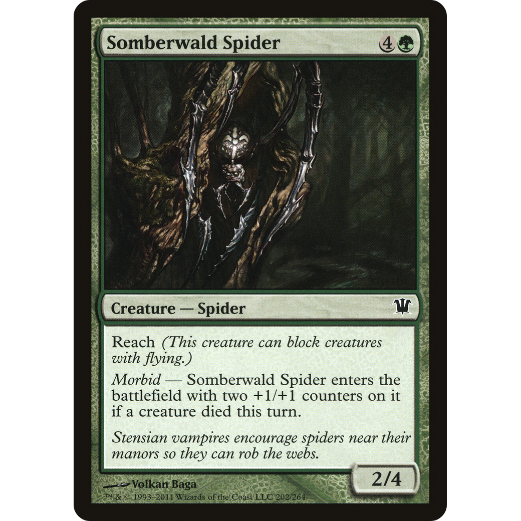 Somberwald Spider (ISD-202) - Innistrad Foil