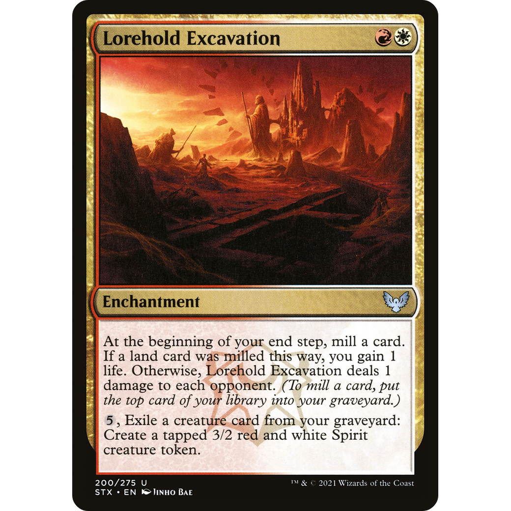 Lorehold Excavation (STX-200) - Strixhaven: School of Mages Foil
