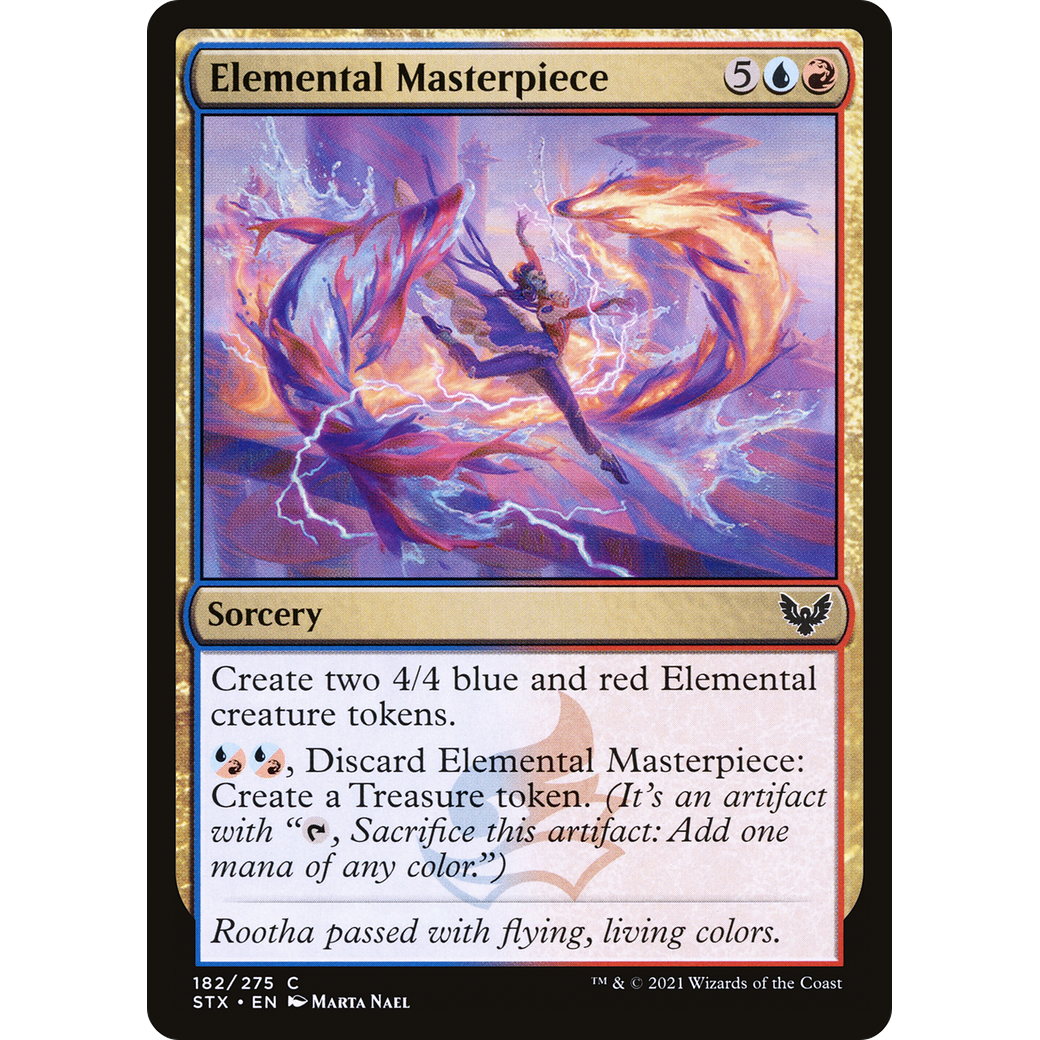 Elemental Masterpiece (STX-182) - Strixhaven: School of Mages Foil