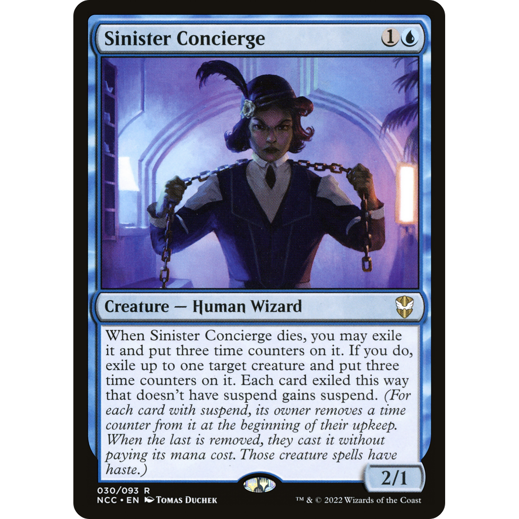 Sinister Concierge (NCC-030) - New Capenna Commander