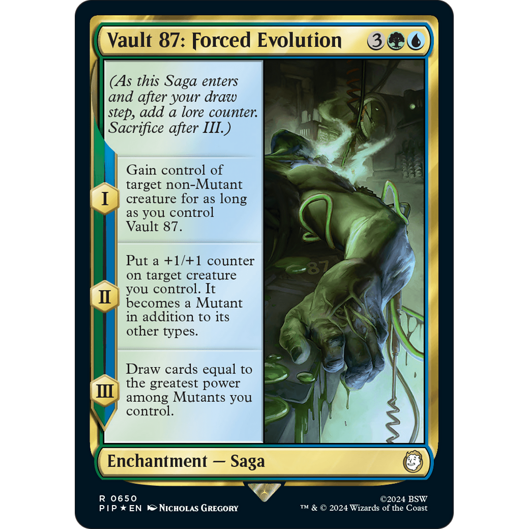 Vault 87: Forced Evolution (PIP-650) - Fallout Foil
