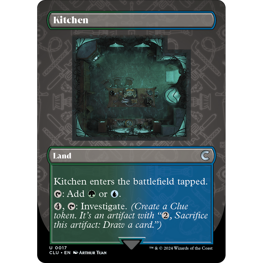Kitchen (Borderless) (CLU-017) - Ravnica: Clue Edition (Borderless)