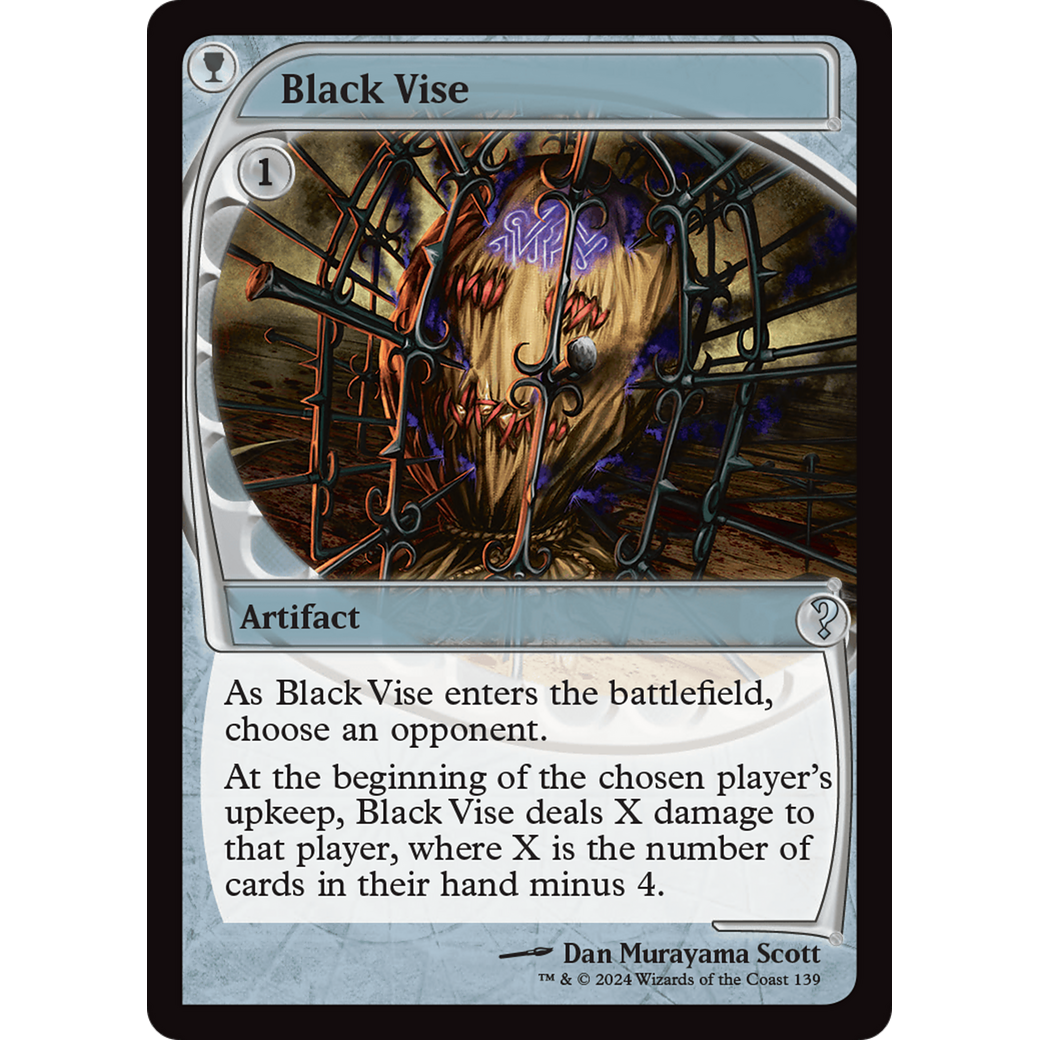 Black Vise (Future Sight) (MB2-139) - Mystery Booster 2