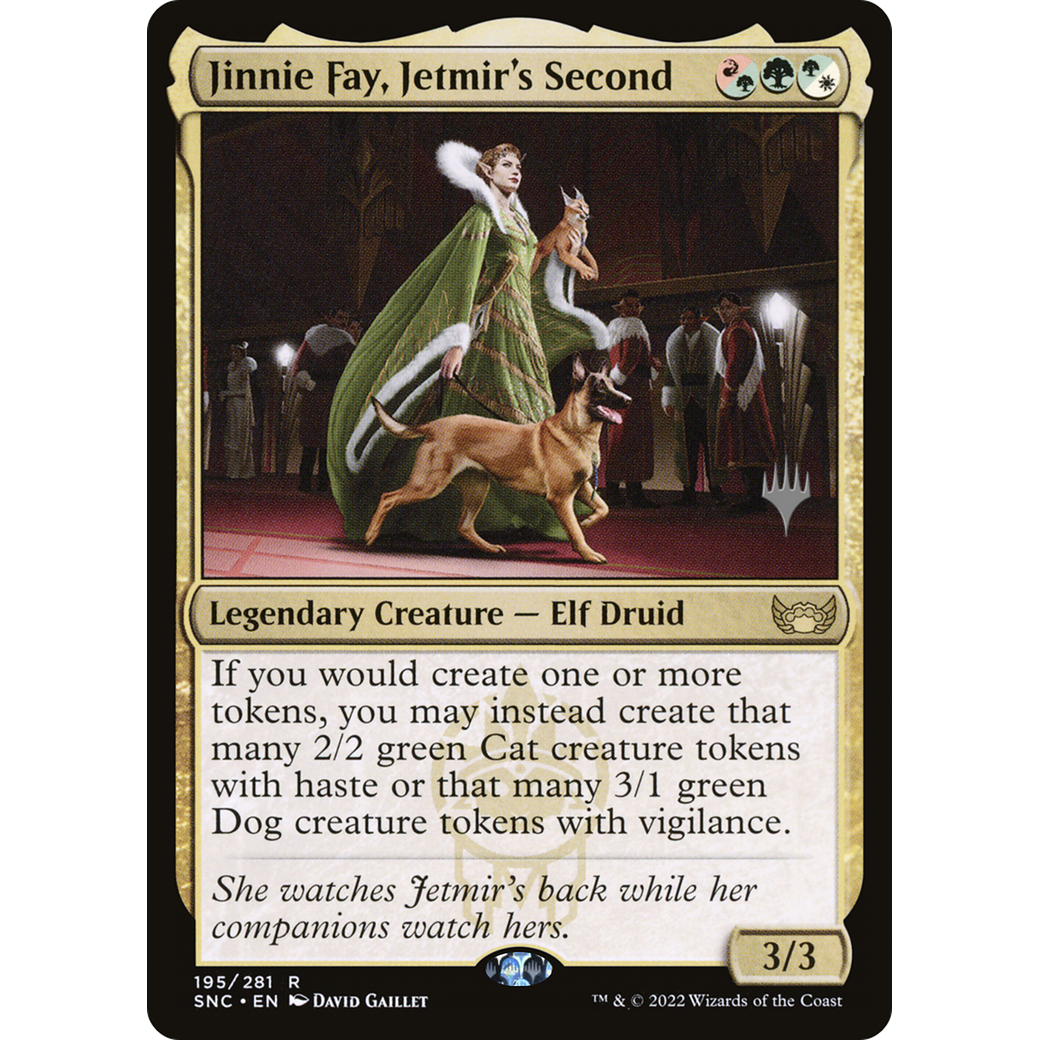 Jinnie Fay, Jetmir's Second (PPSNC-195) - Streets of New Capenna Promos