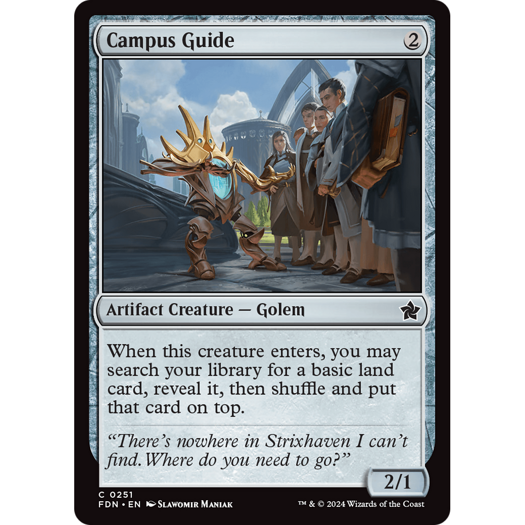 Campus Guide (FDN-251) - Foundations Foil