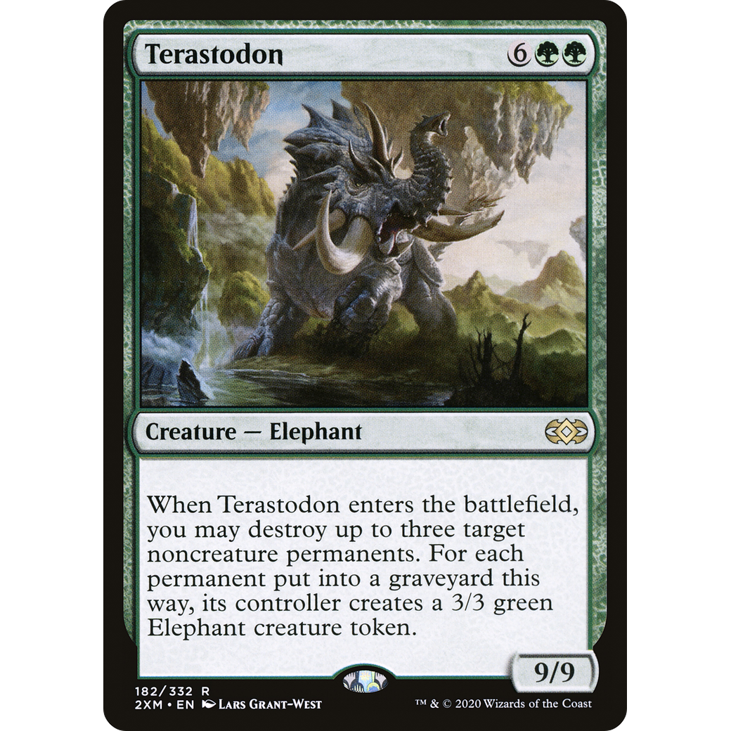 Terastodon (2XM-182) - Double Masters Foil