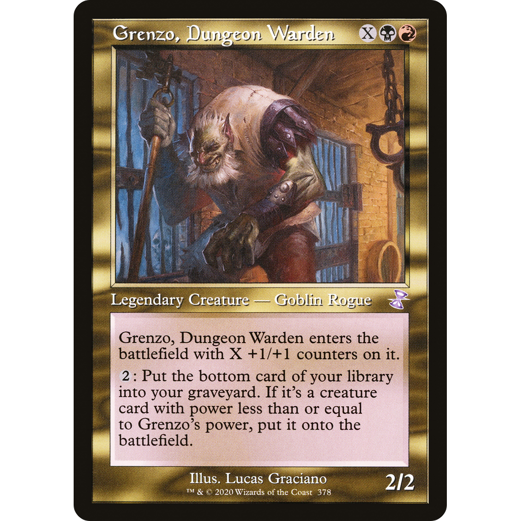 Grenzo, Dungeon Warden (TSR-378) - Time Spiral Remastered Foil