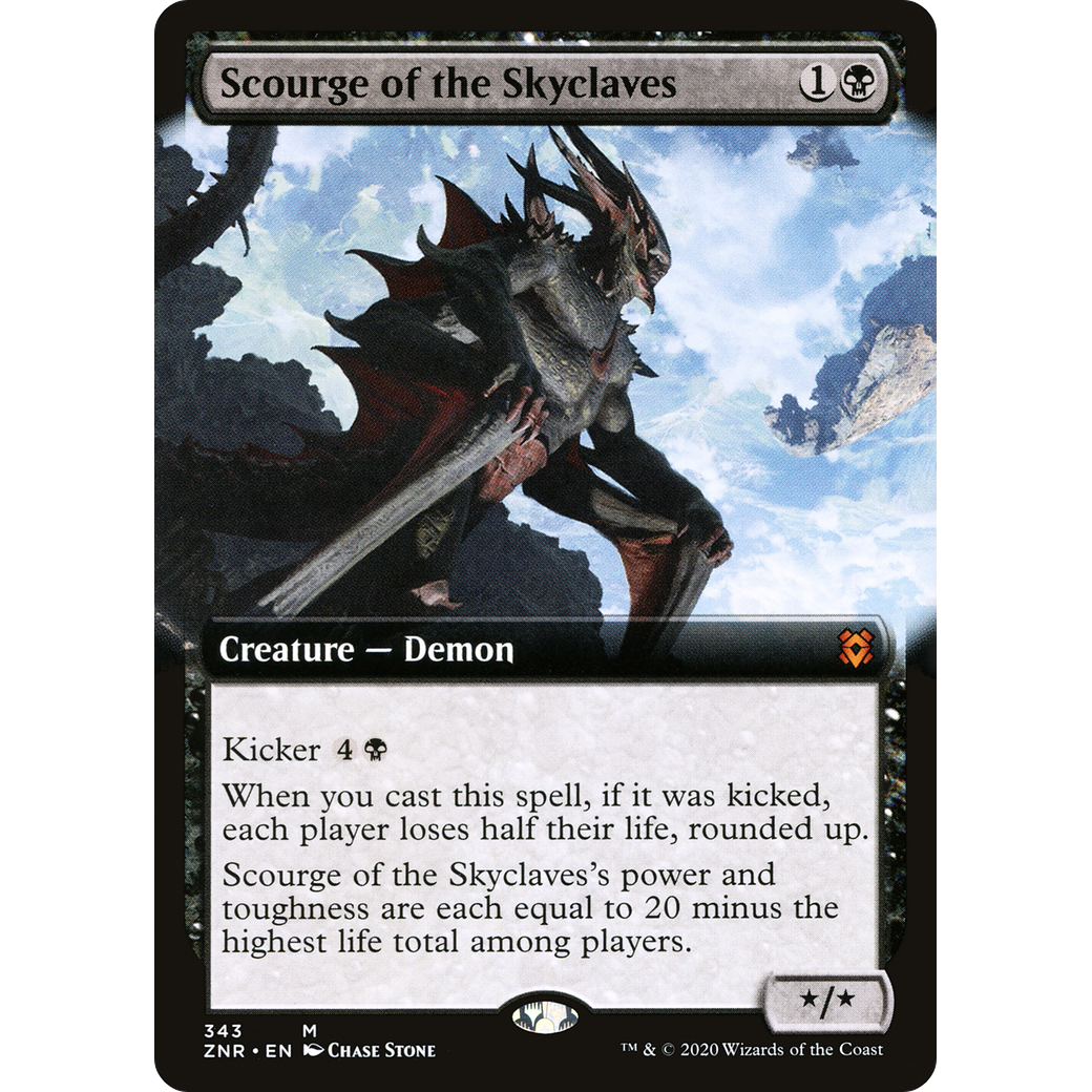 Scourge of the Skyclaves (Extended Art) (ZNR-343) - Zendikar Rising: (Extended Art)