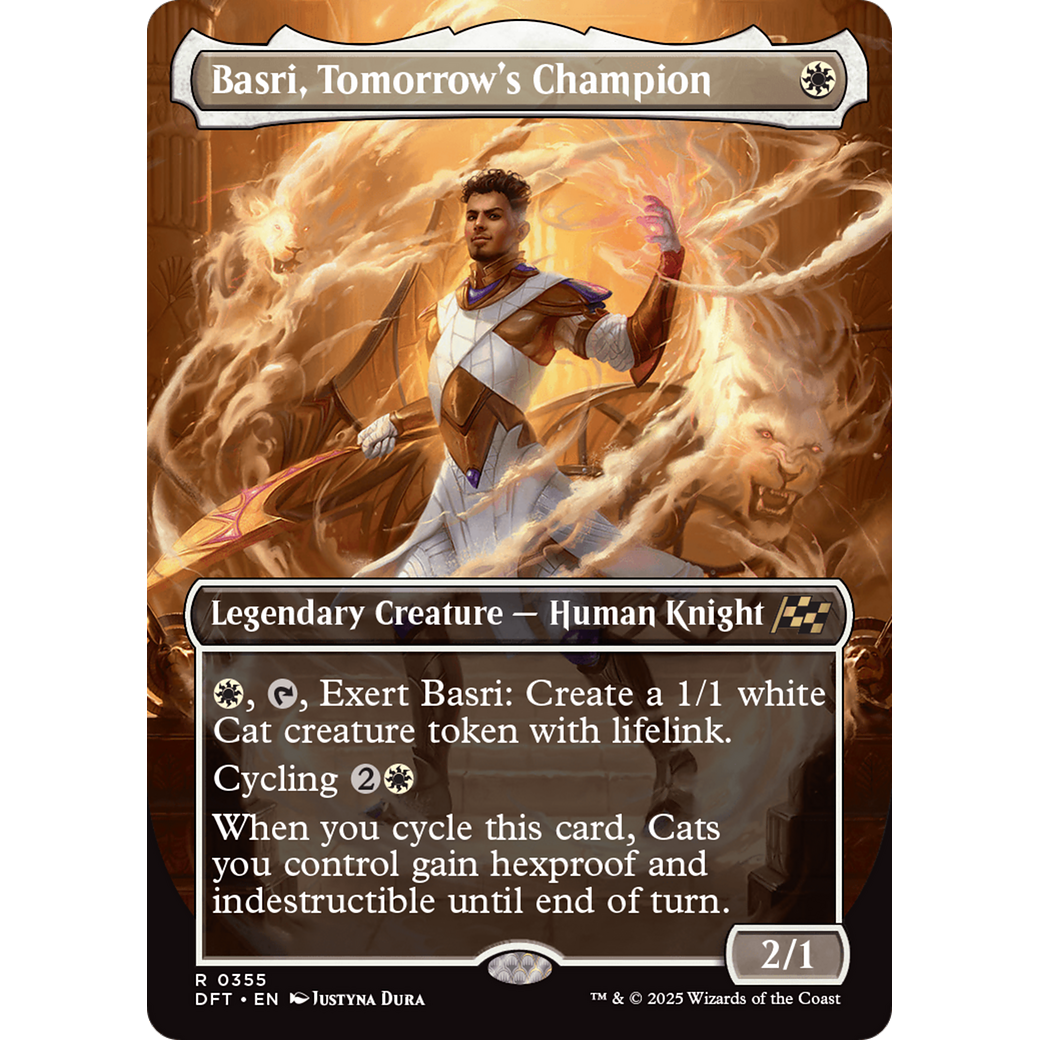 Basri, Tomorrow's Champion (DFT-355) - Aetherdrift (Borderless)