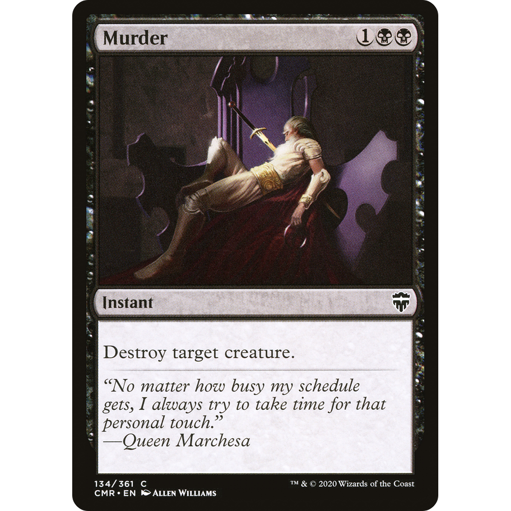 Murder (CMR-134) - Commander Legends Foil