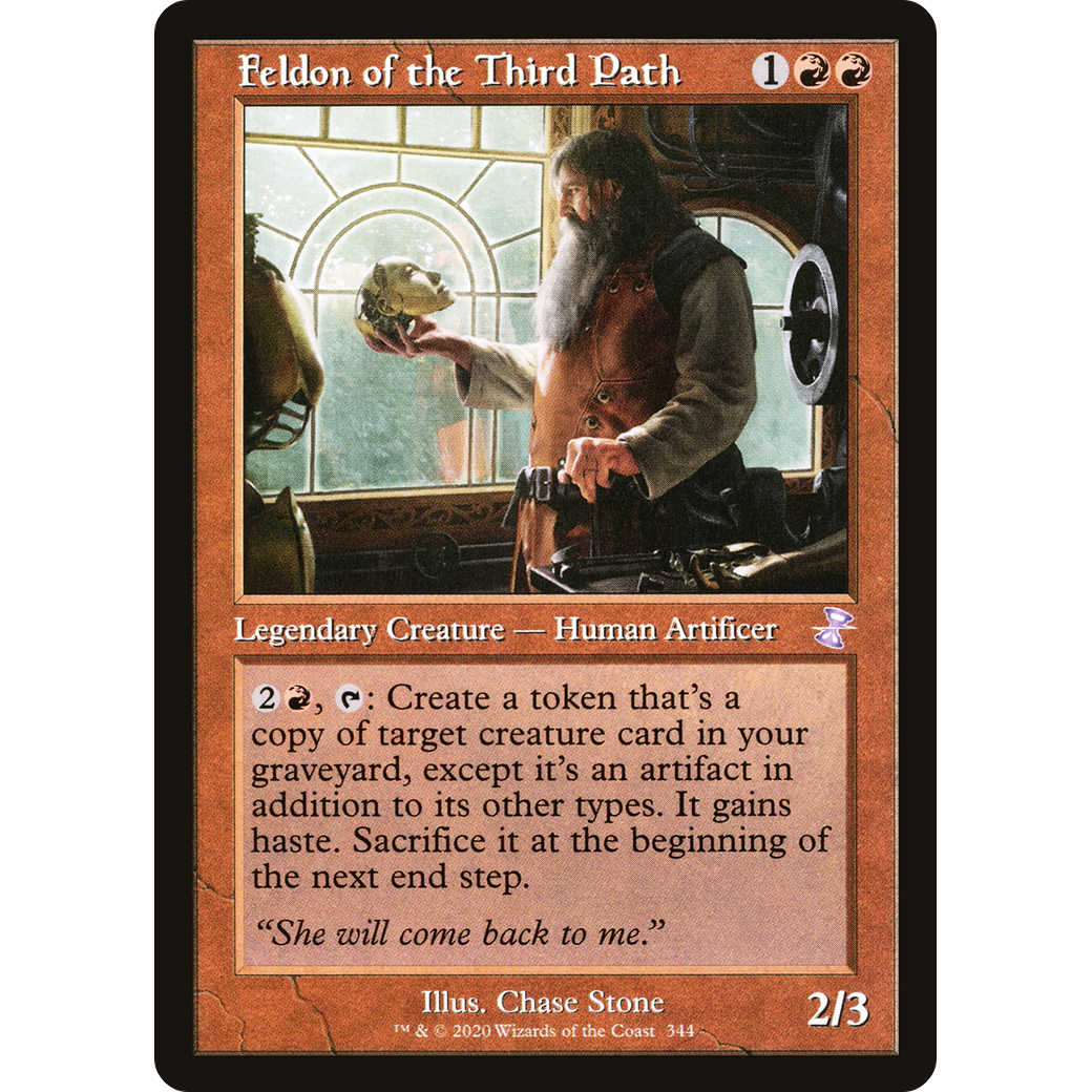 Feldon of the Third Path (TSR-344) - Time Spiral Remastered