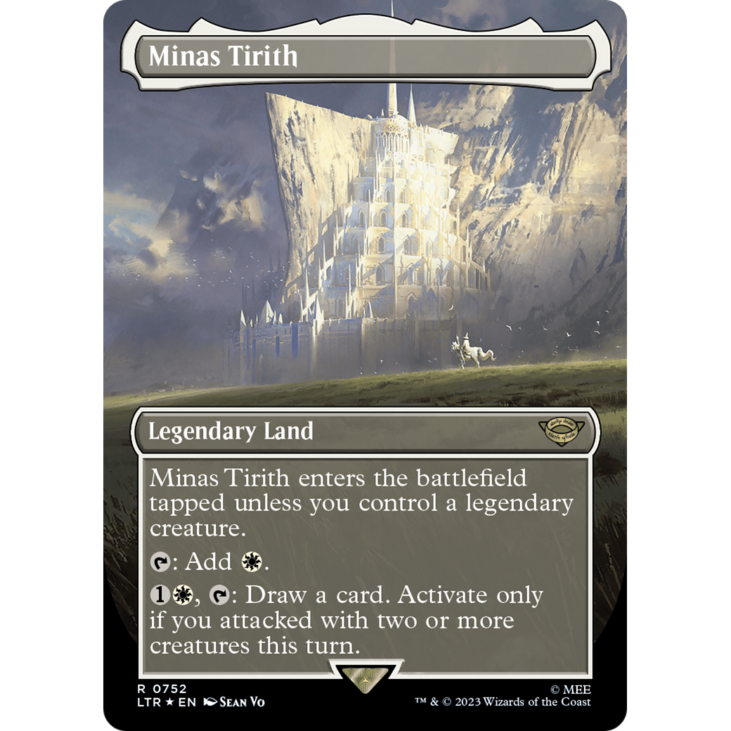 Minas Tirith (LTR-752) - The Lord of the Rings: Tales of Middle-earth (Borderless) Foil