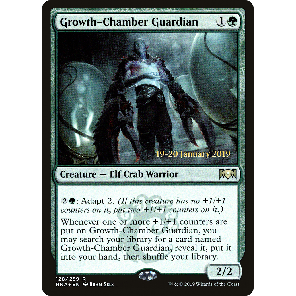 Growth-Chamber Guardian (PRE-128) - Ravnica Allegiance Promos Foil