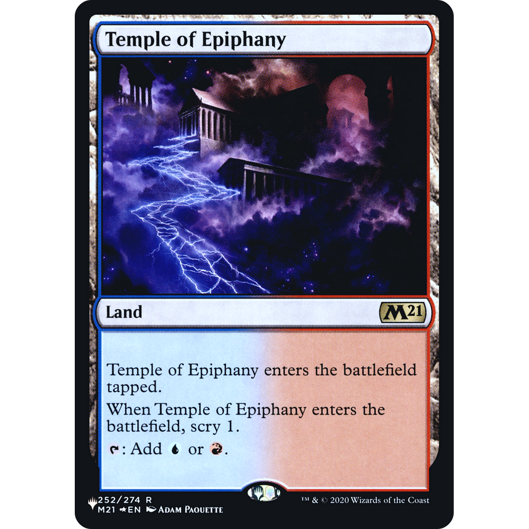 Temple of Epiphany (LIST-252) - The List Foil