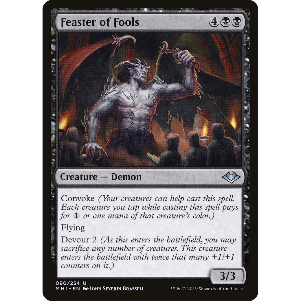 Feaster of Fools (MH1-090) - Modern Horizons Foil