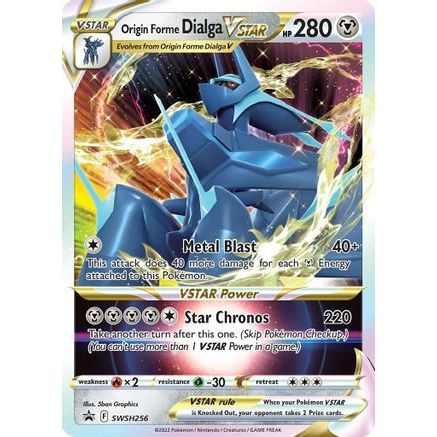 Origin Forme Dialga VSTAR SWSH256/307 - SWSH Sword & Shield Promo Cards Holofoil