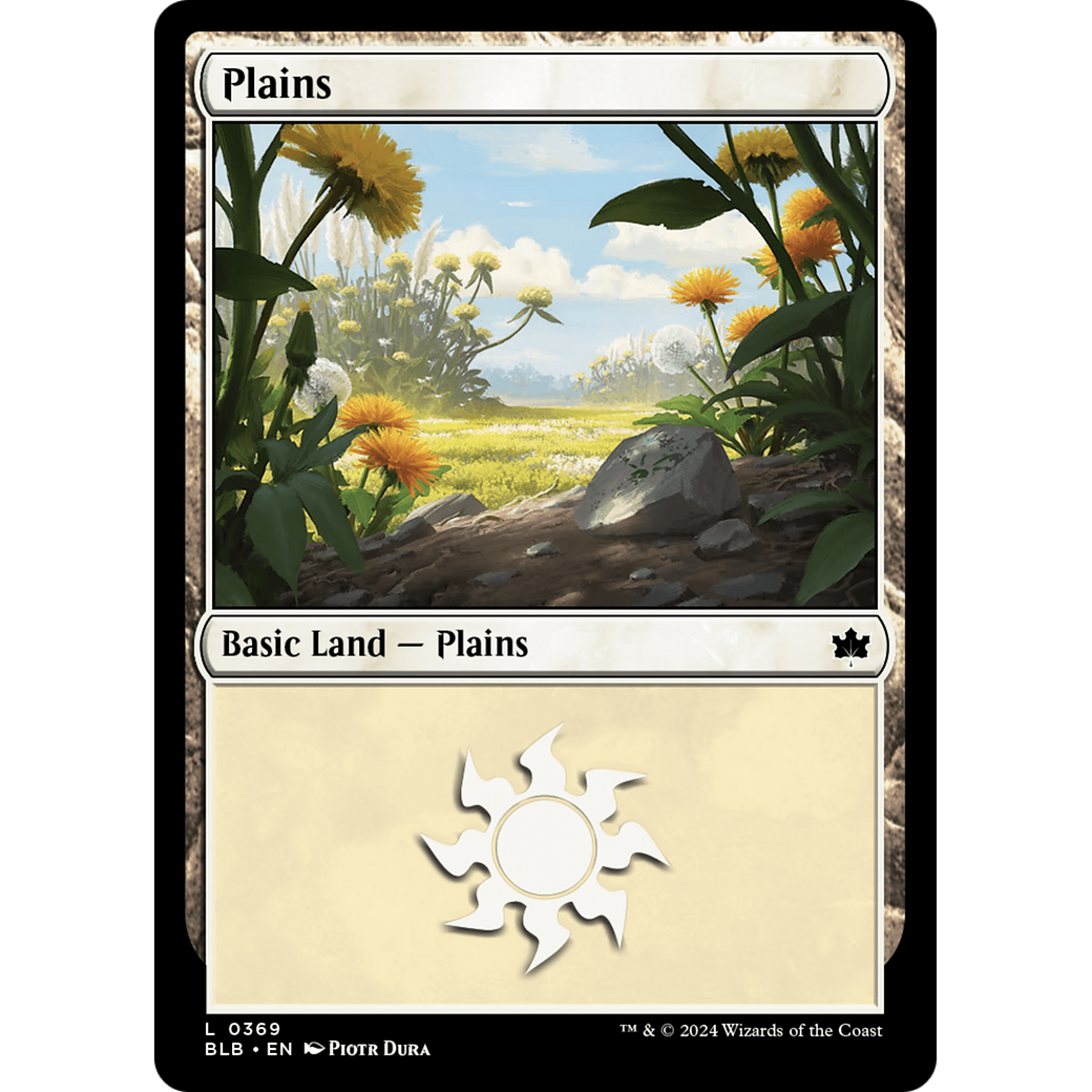 Plains (BLB-369) - Bloomburrow Foil
