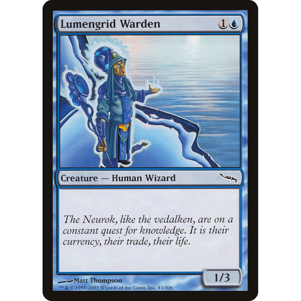 Lumengrid Warden (MRD-041) - Mirrodin